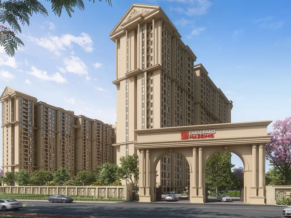 Casagrand Massimo project site